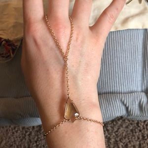 Kendra Scott Rose Gold Hand Bracelet